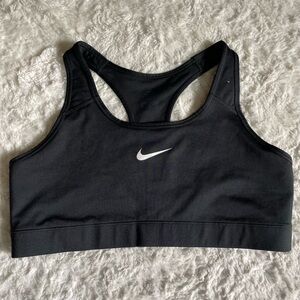 Nike dri fit women's extra large black athletic sports bra